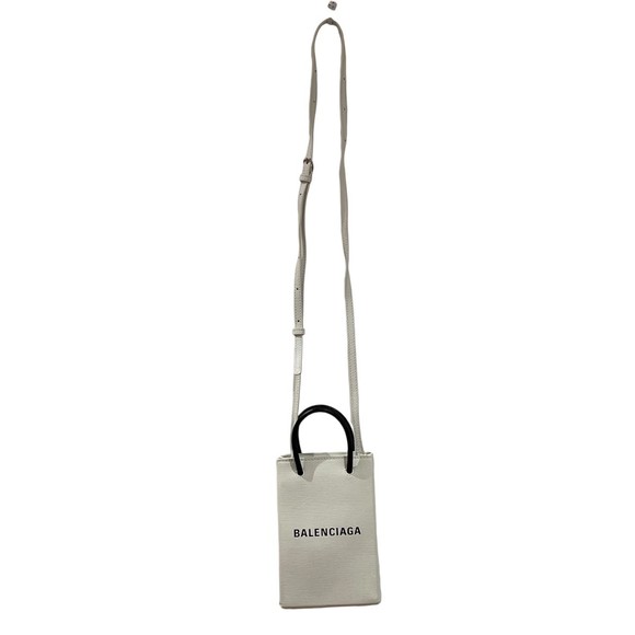 Balenciaga Shoulder White Bag - Picture 1 of 6